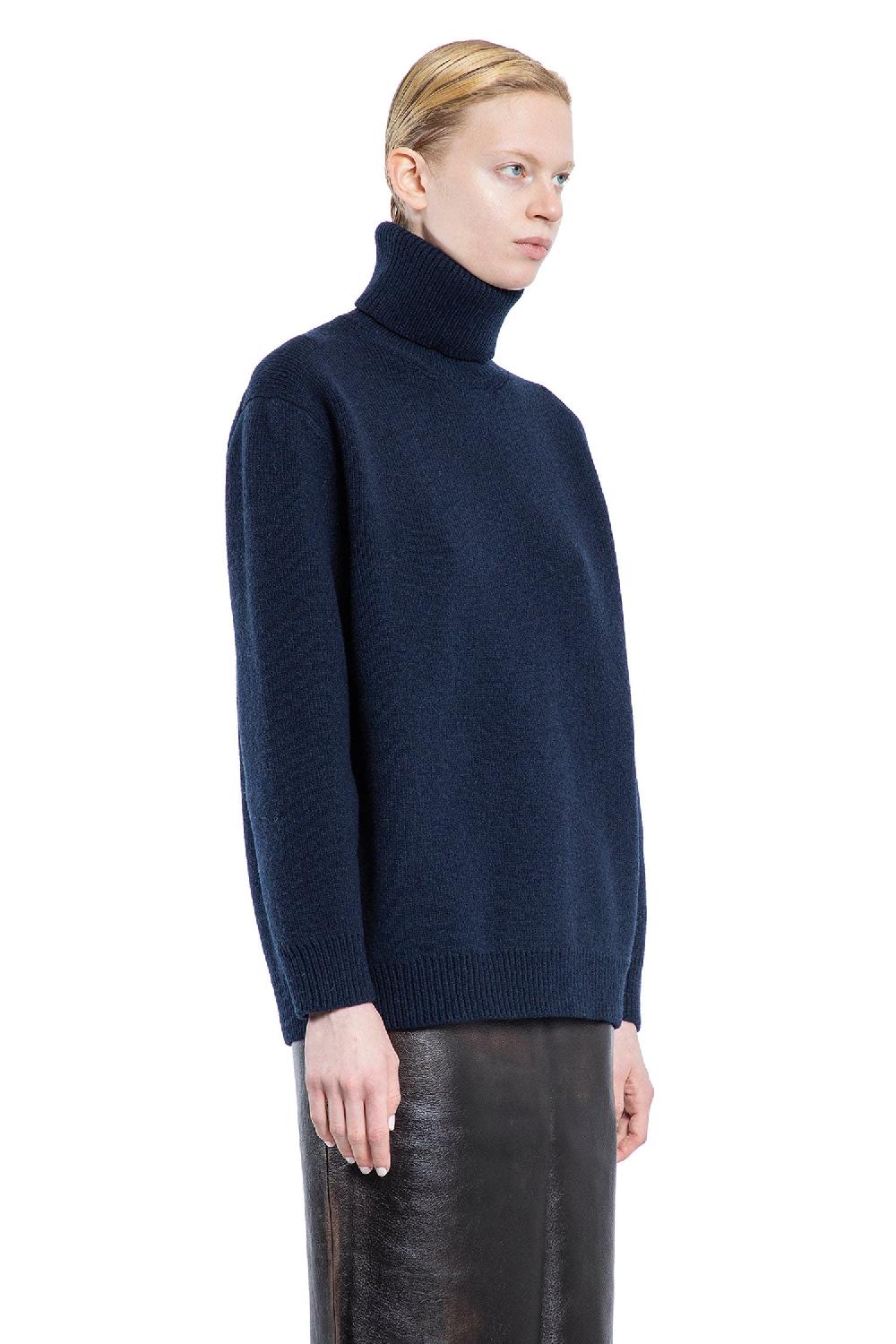 Antonioli MIU MIU WOMAN BLUE KNITWEAR