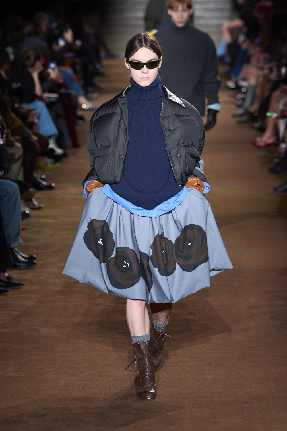 Antonioli MIU MIU WOMAN BLUE KNITWEAR