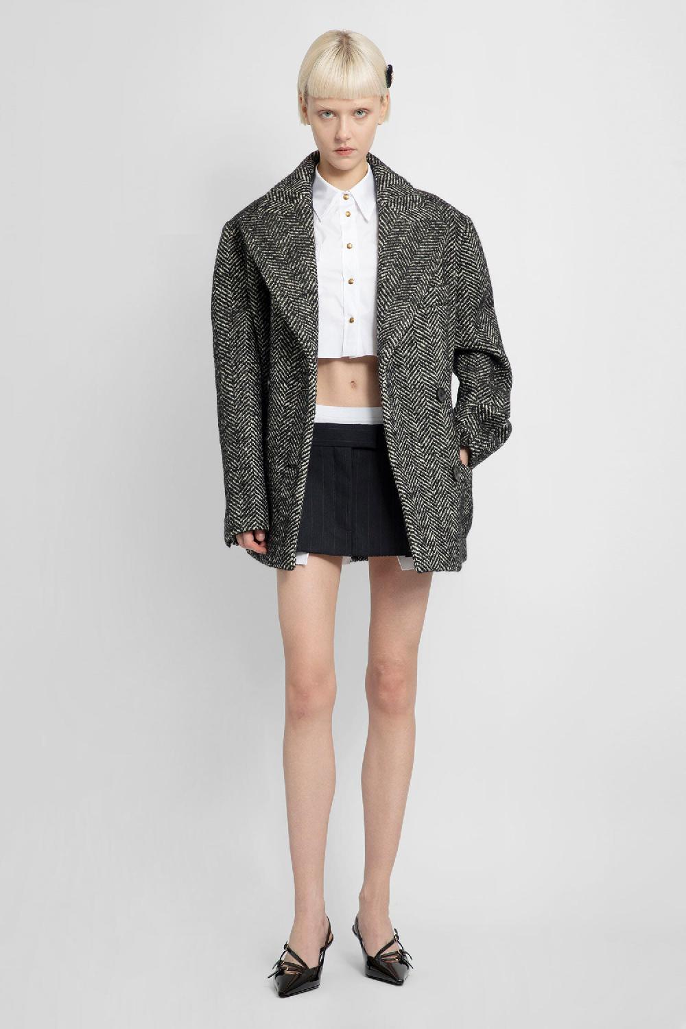 Antonioli MIU MIU WOMAN BLUE SKIRTS