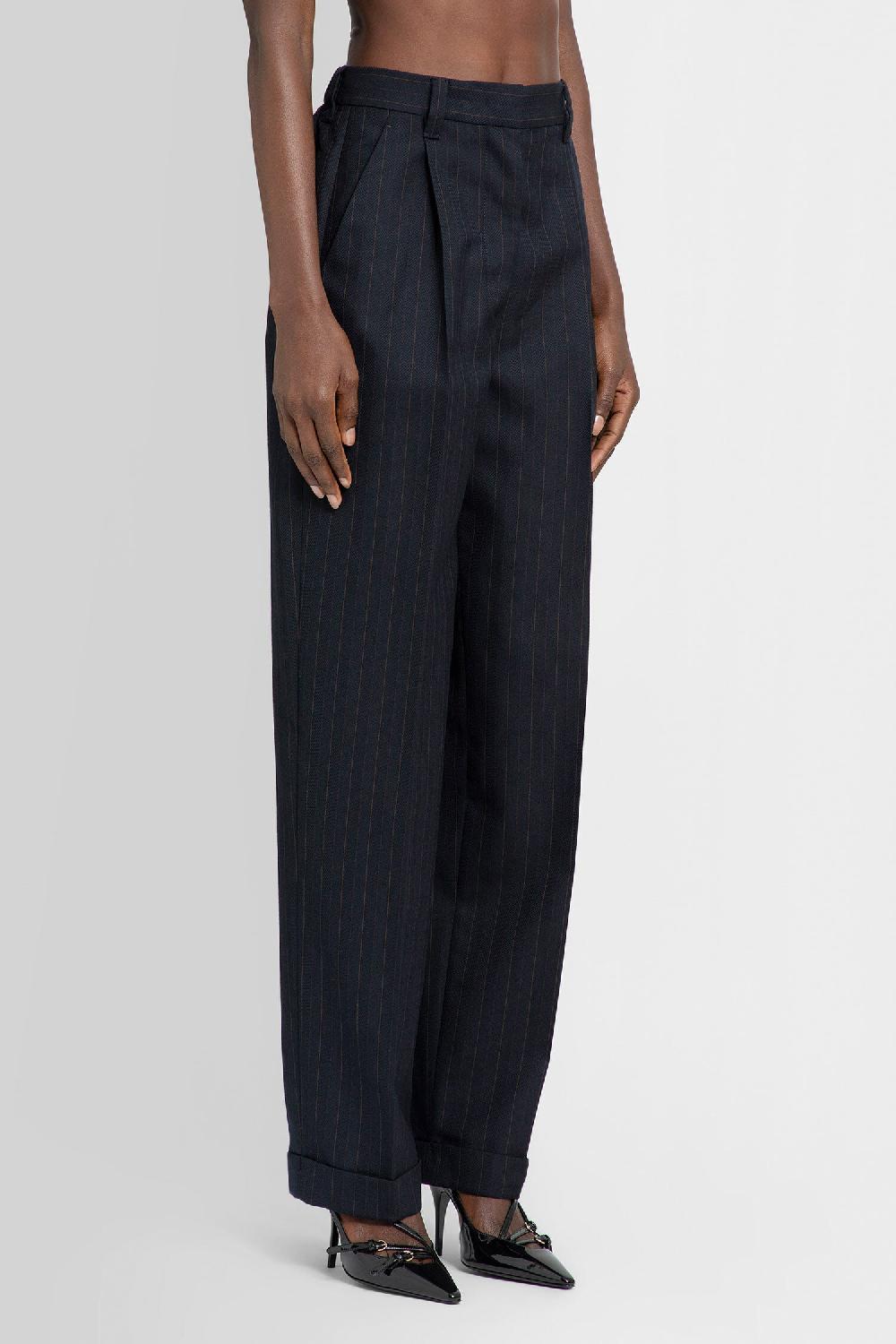 Antonioli MIU MIU WOMAN BLUE TROUSERS