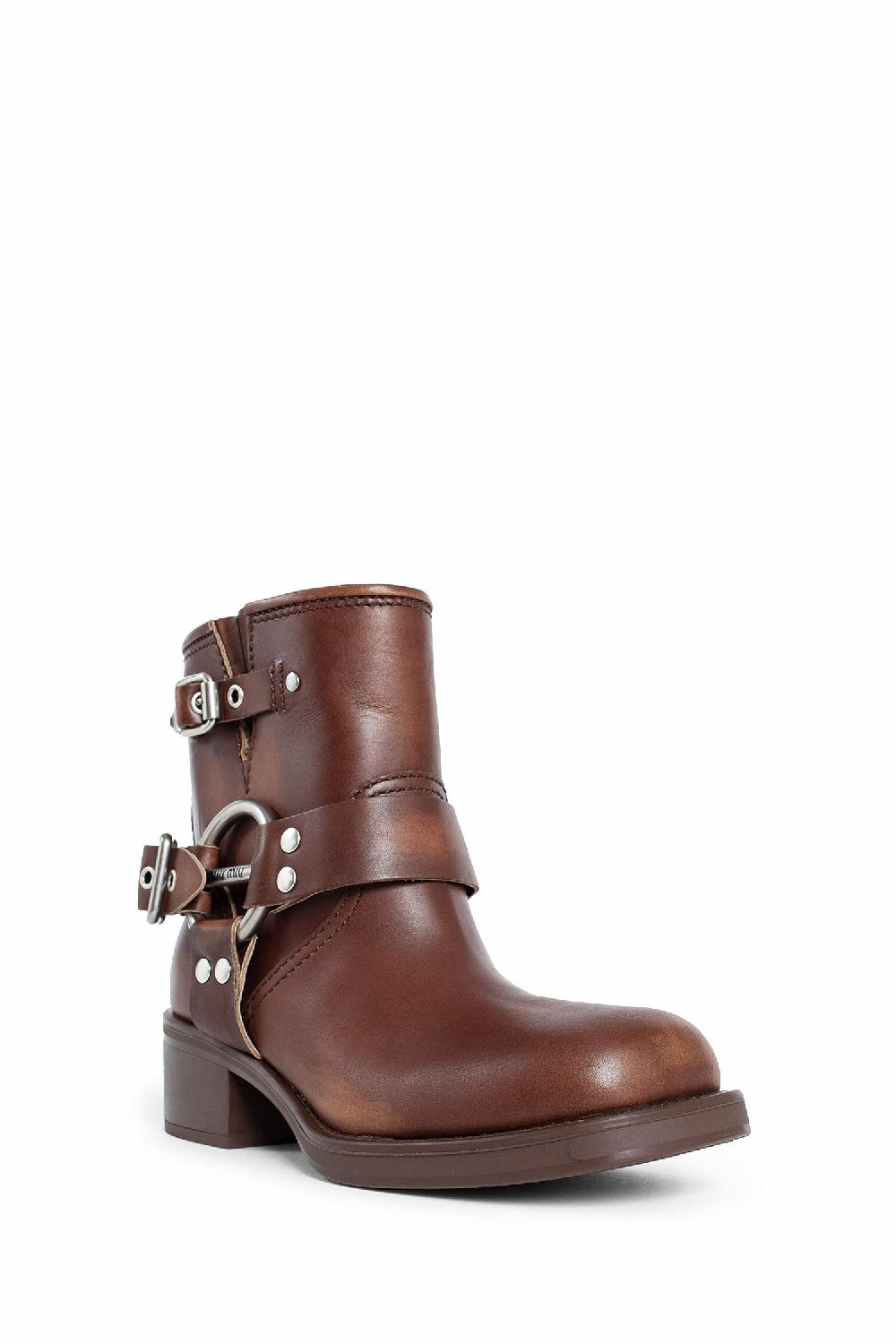 Antonioli MIU MIU WOMAN BROWN BOOTS