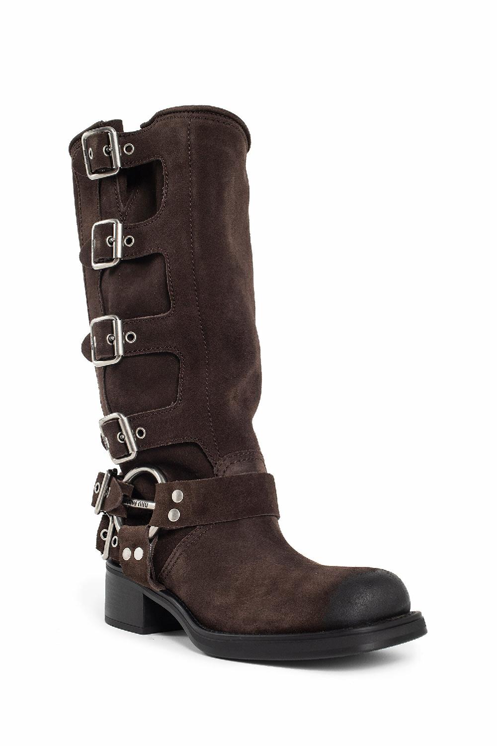Antonioli MIU MIU WOMAN BROWN BOOTS