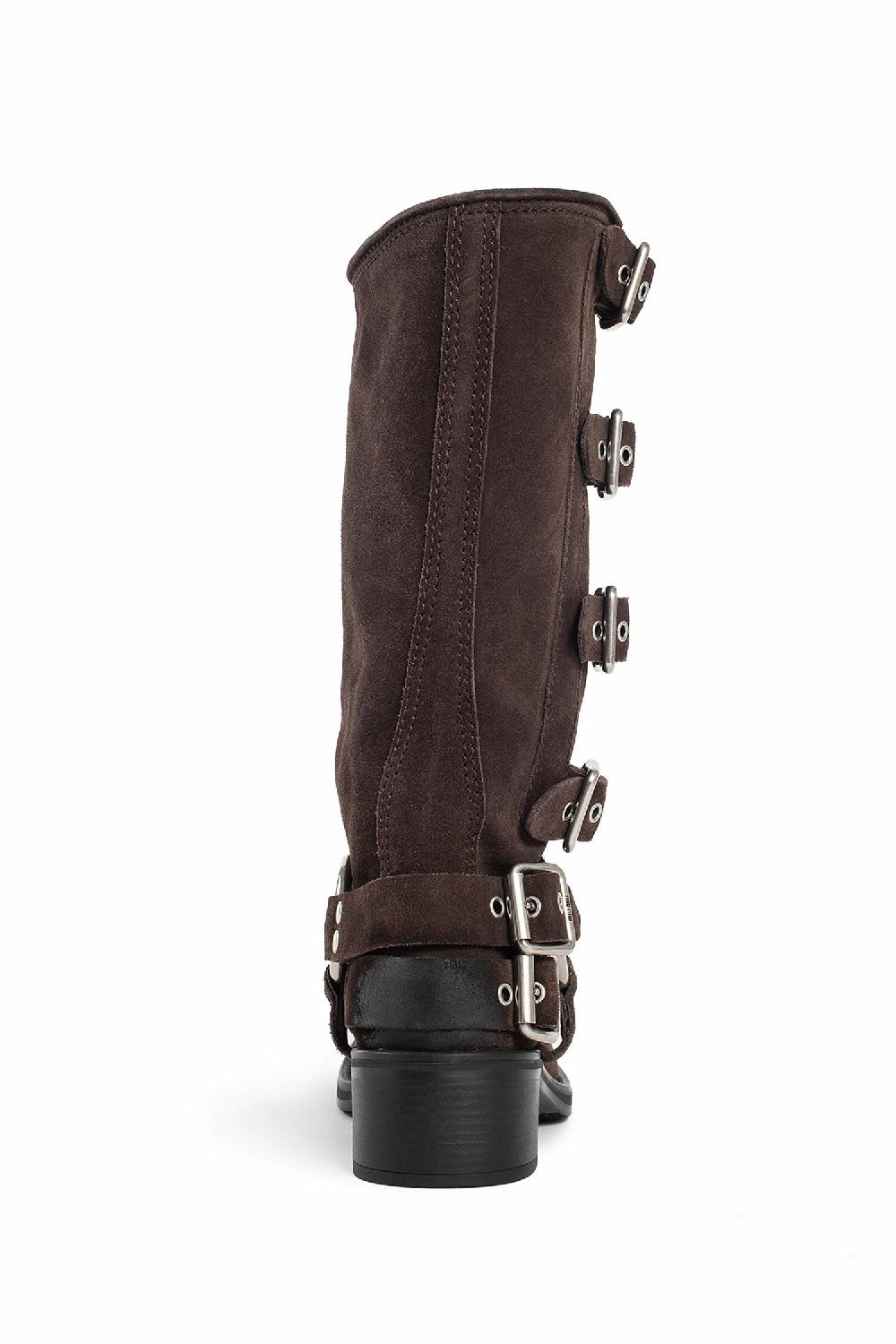 Antonioli MIU MIU WOMAN BROWN BOOTS