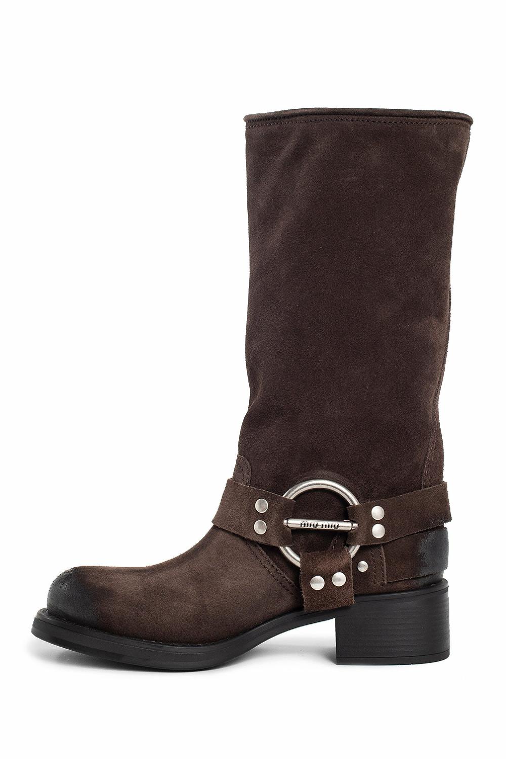 Antonioli MIU MIU WOMAN BROWN BOOTS