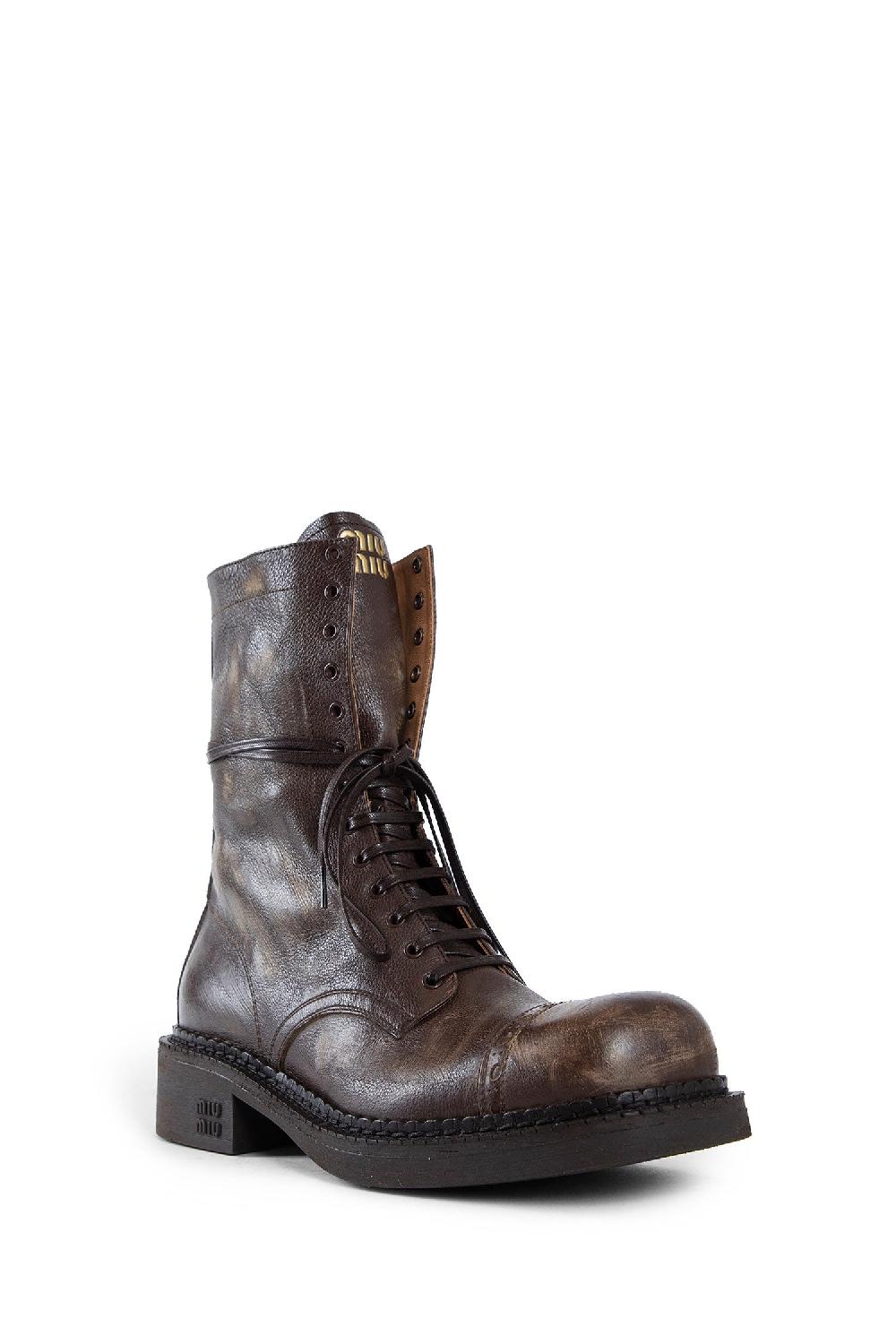 Antonioli MIU MIU WOMAN BROWN BOOTS