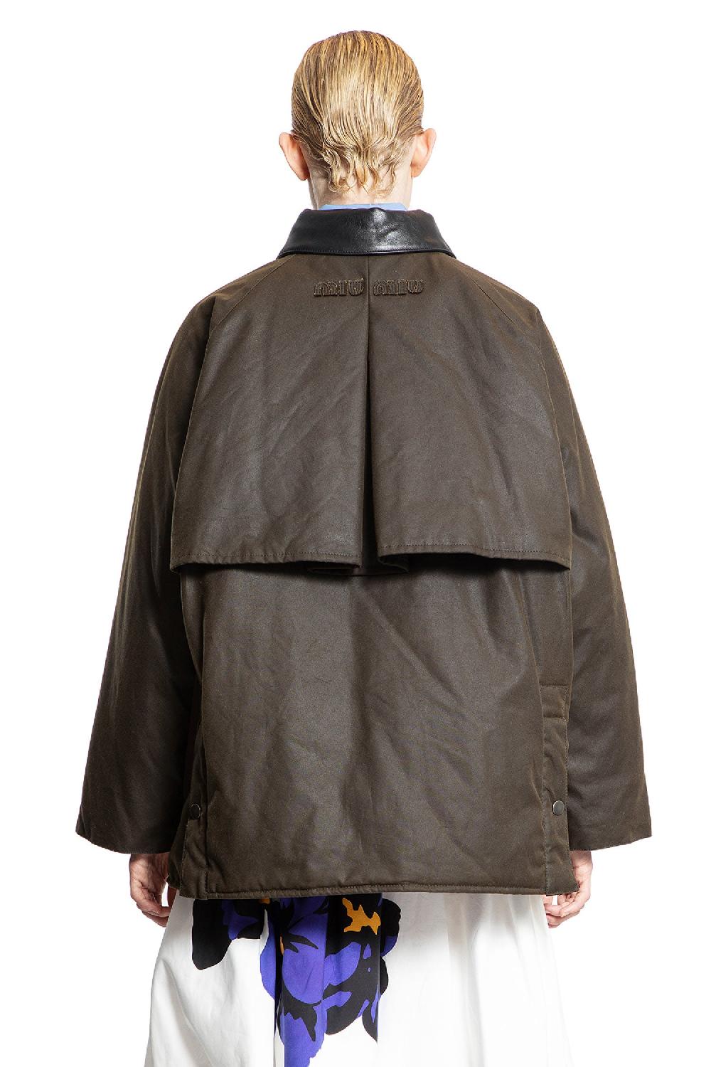 Antonioli MIU MIU WOMAN BROWN JACKETS