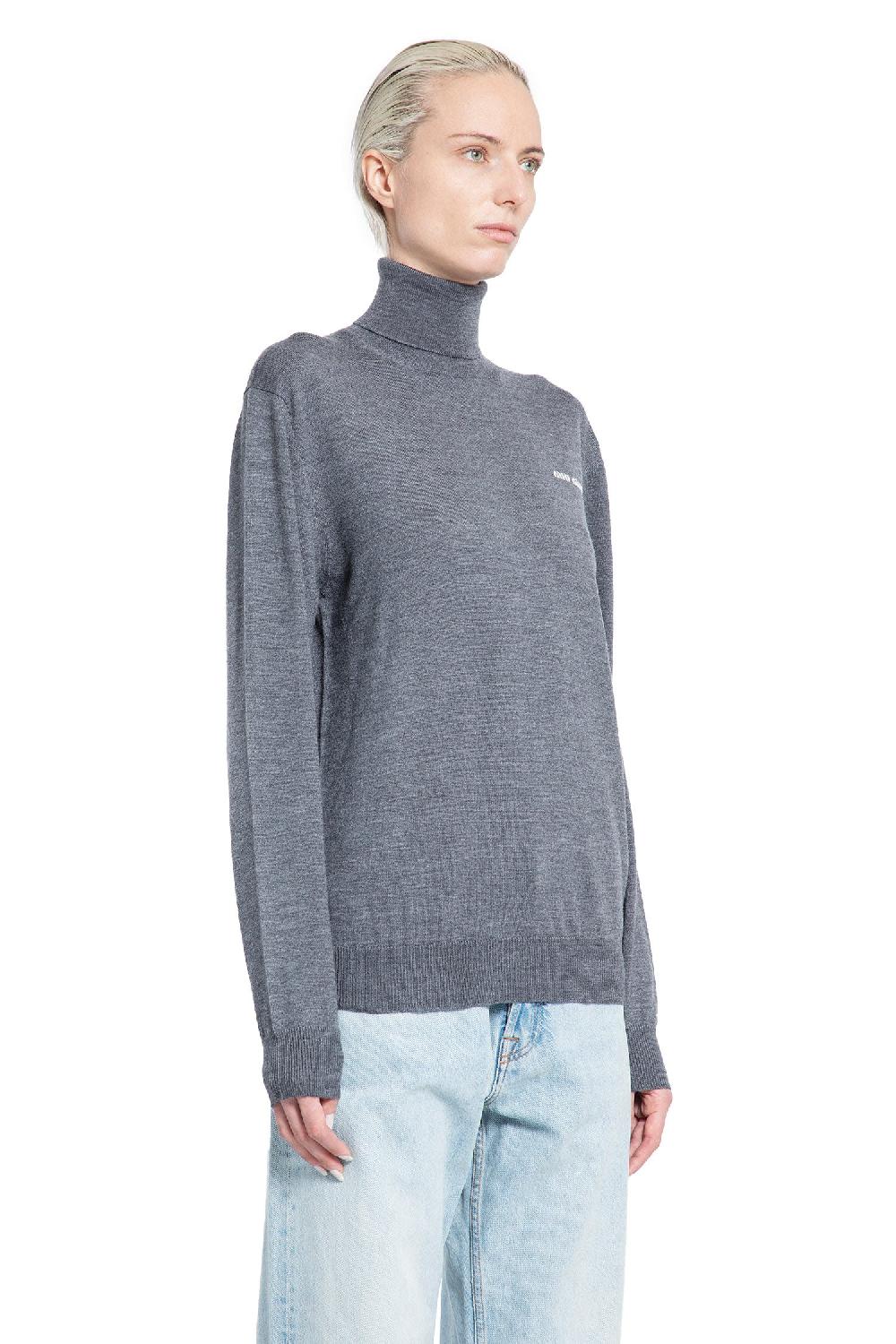 Antonioli MIU MIU WOMAN GREY KNITWEAR