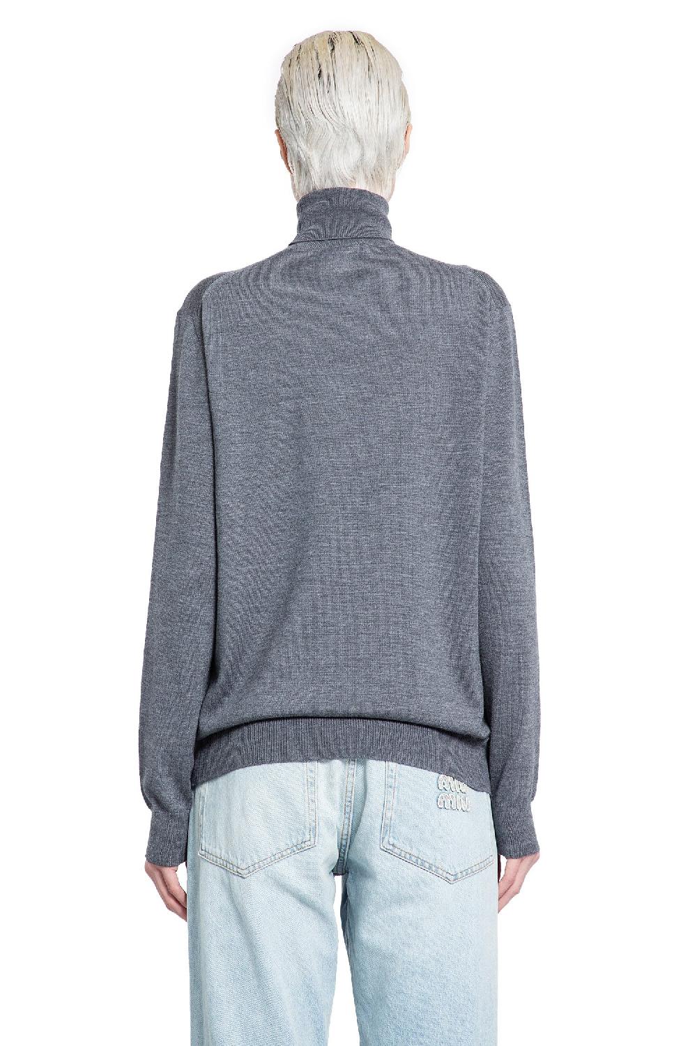 Antonioli MIU MIU WOMAN GREY KNITWEAR