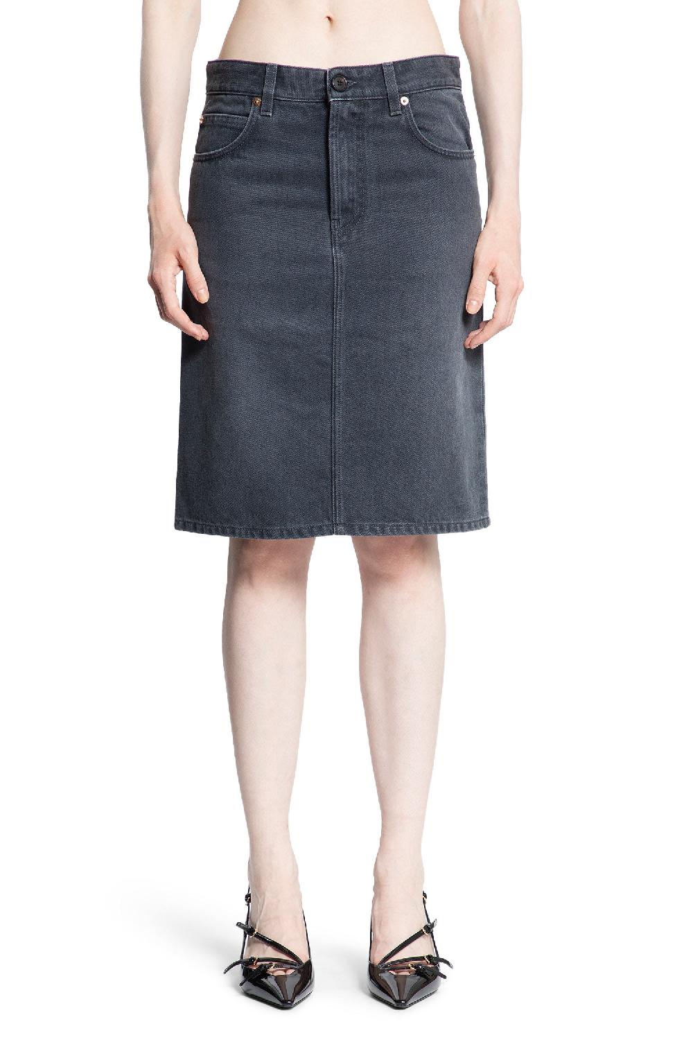 Antonioli MIU MIU WOMAN GREY SKIRTS