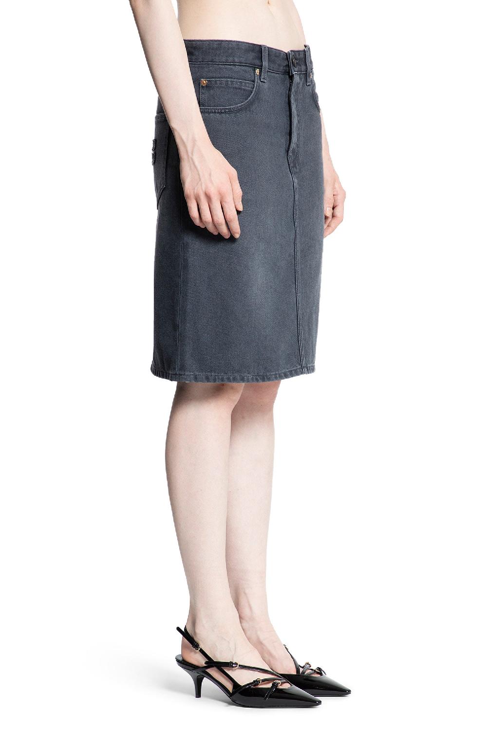 Antonioli MIU MIU WOMAN GREY SKIRTS