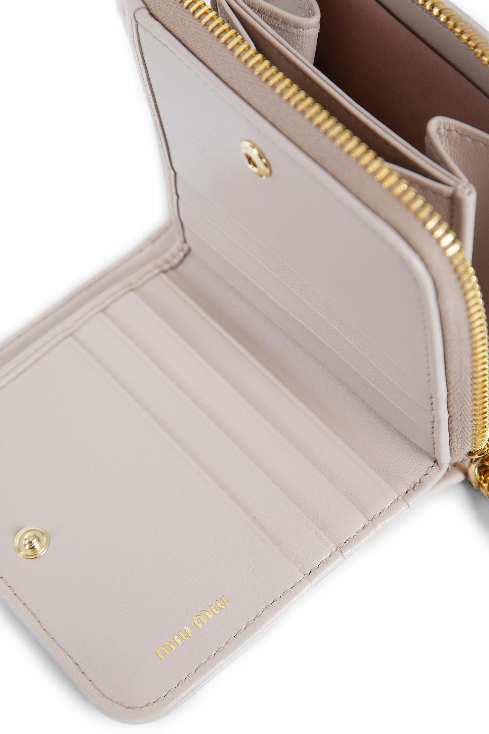 Antonioli MIU MIU WOMAN PINK WALLETS & CARDHOLDERS