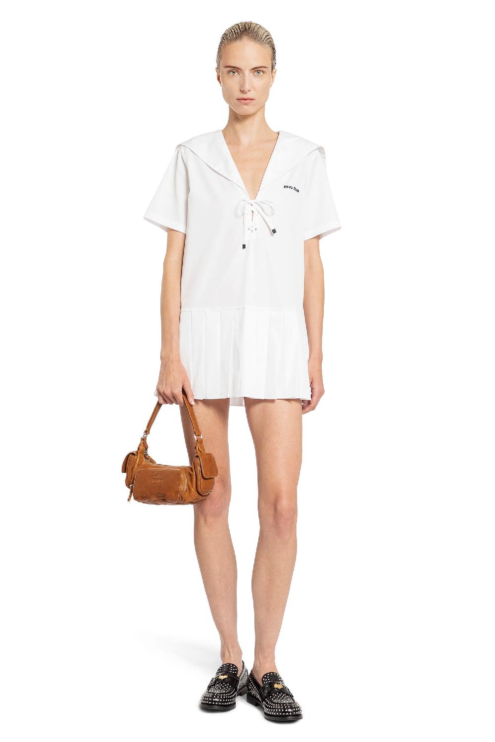 Antonioli MIU MIU WOMAN WHITE DRESSES