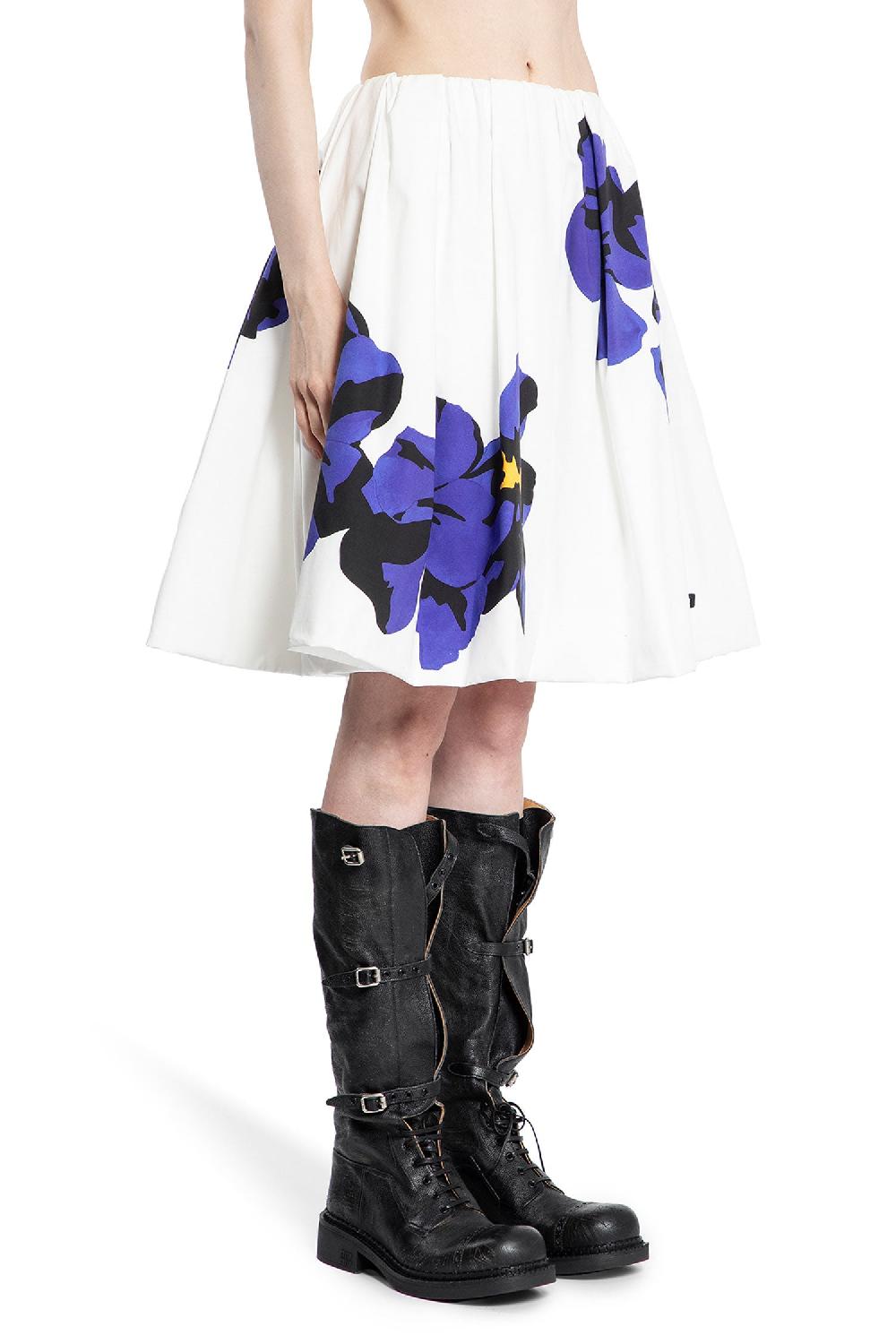 Antonioli MIU MIU WOMAN WHITE SKIRTS