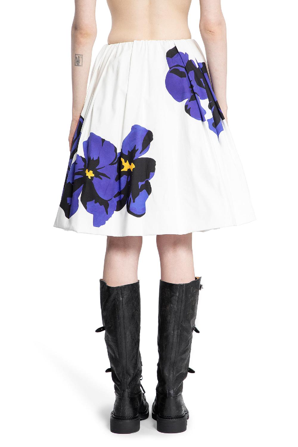 Antonioli MIU MIU WOMAN WHITE SKIRTS