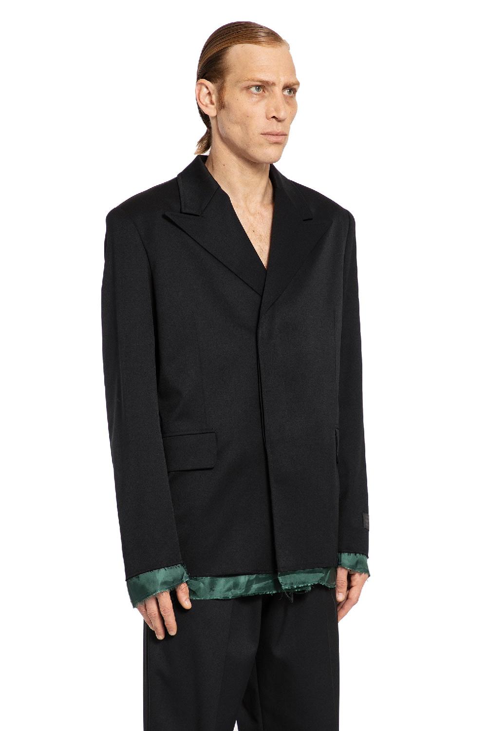Antonioli MM6 MAISON MARGIELA MAN BLACK BLAZERS