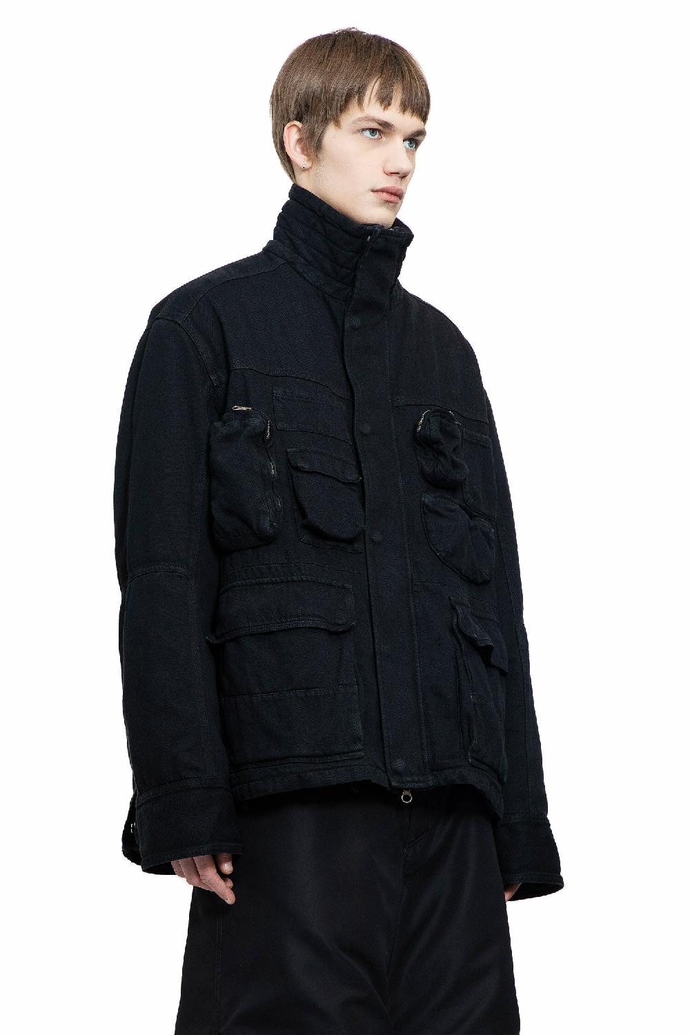Antonioli MM6 MAISON MARGIELA MAN BLACK JACKETS