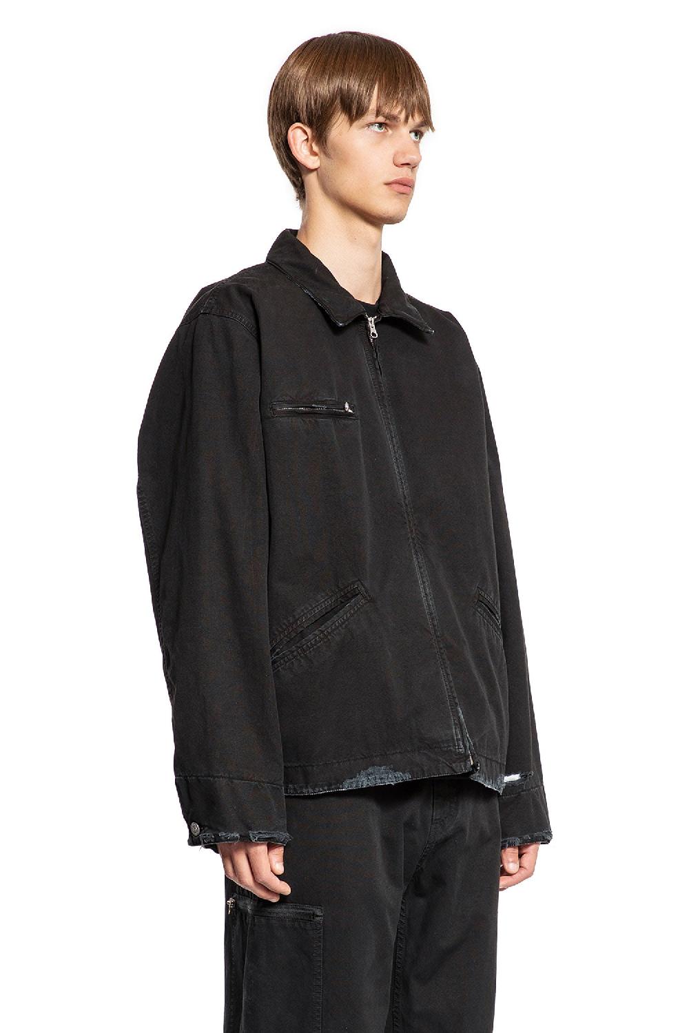 Antonioli MM6 MAISON MARGIELA MAN BLACK JACKETS