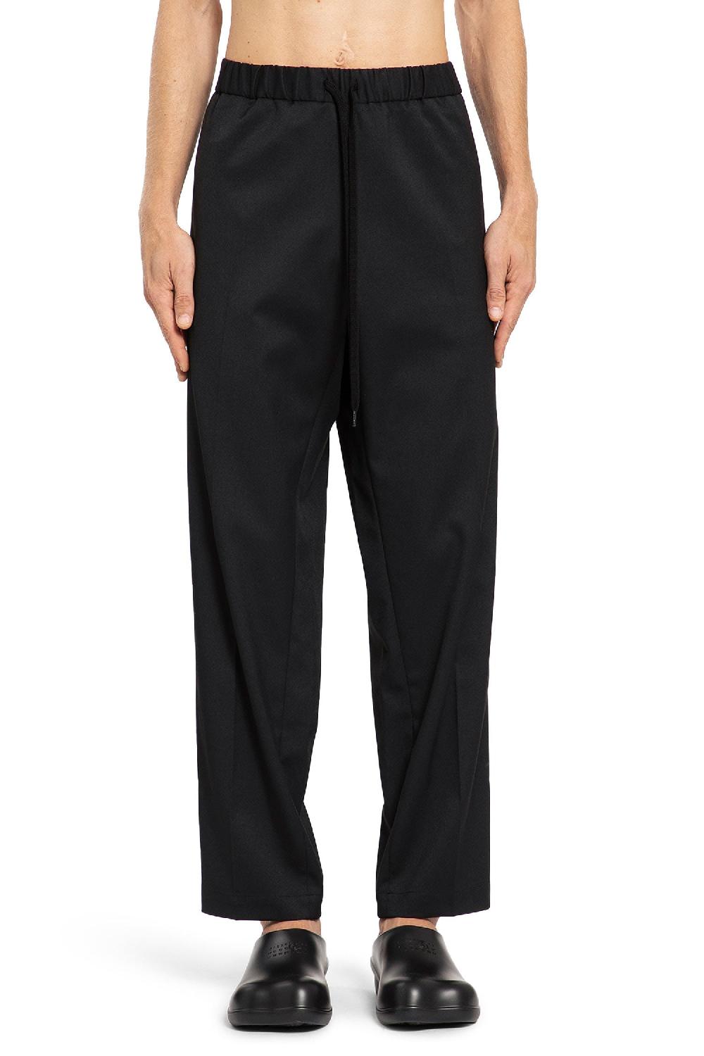 Antonioli MM6 MAISON MARGIELA MAN BLACK TROUSERS
