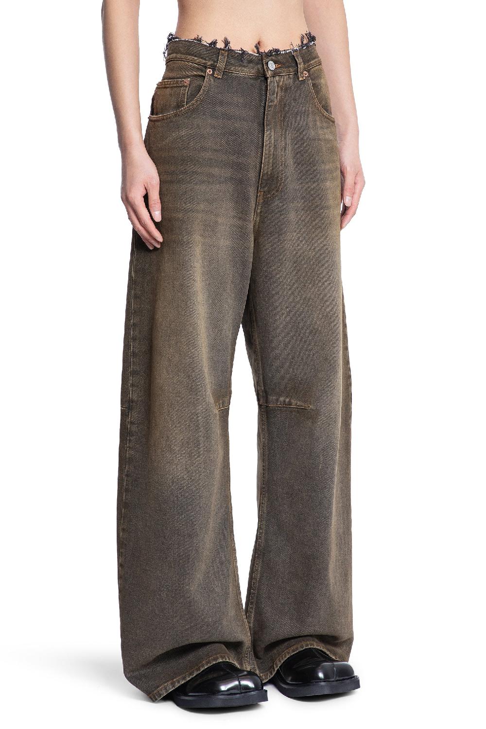 Antonioli MM6 MAISON MARGIELA MAN BROWN JEANS