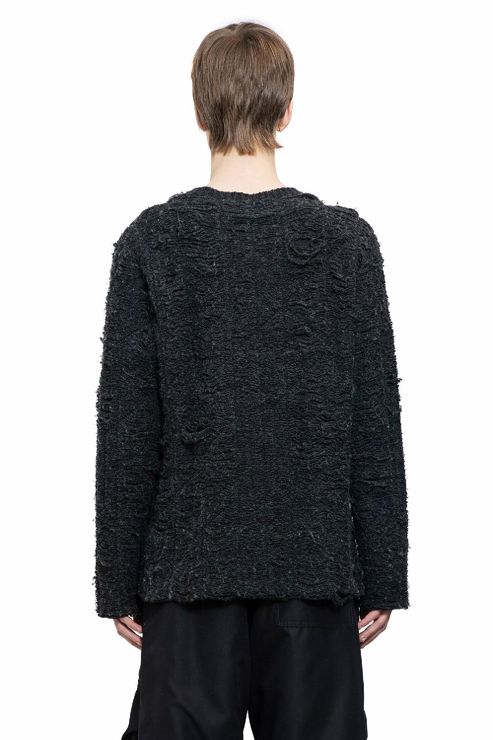Antonioli MM6 MAISON MARGIELA MAN GREY KNITWEAR