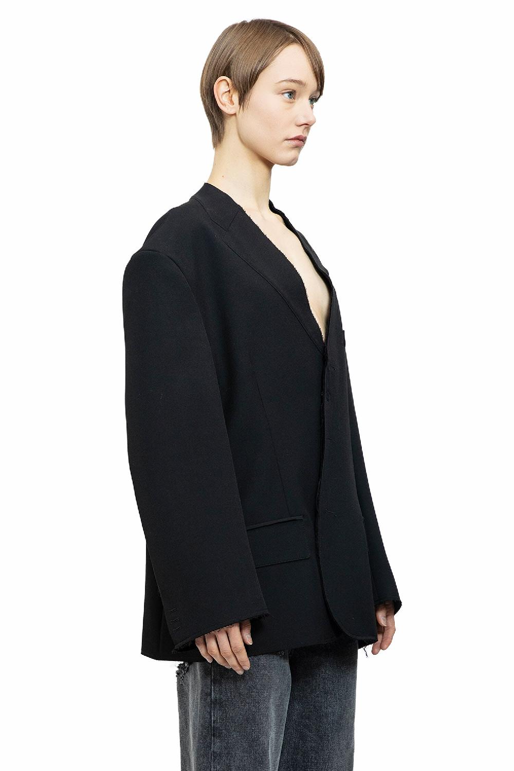Antonioli MM6 MAISON MARGIELA WOMAN BLACK BLAZERS