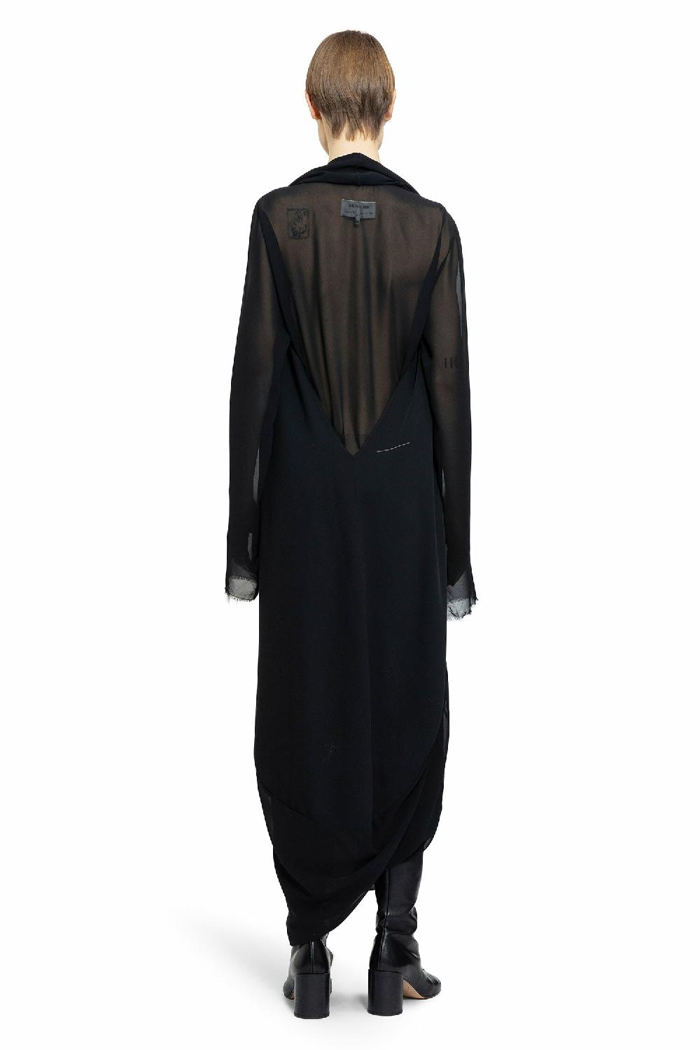 Antonioli MM6 MAISON MARGIELA WOMAN BLACK DRESSES
