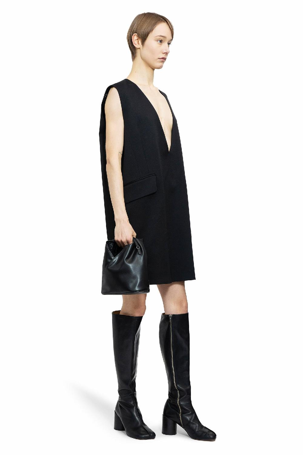 Antonioli MM6 MAISON MARGIELA WOMAN BLACK DRESSES