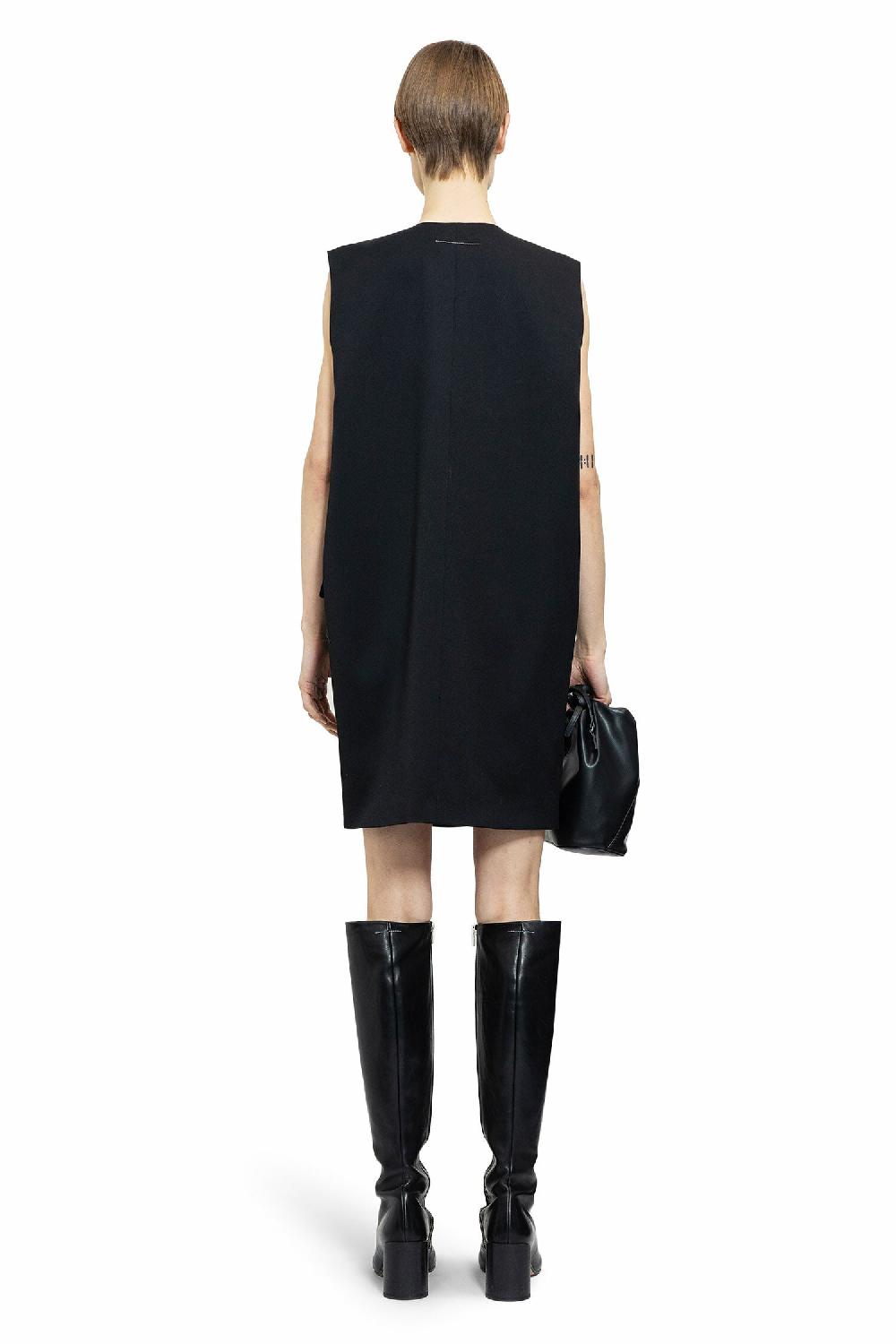 Antonioli MM6 MAISON MARGIELA WOMAN BLACK DRESSES