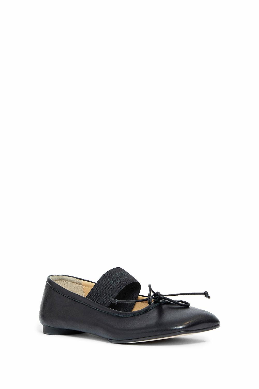 Antonioli MM6 MAISON MARGIELA WOMAN BLACK FLATS
