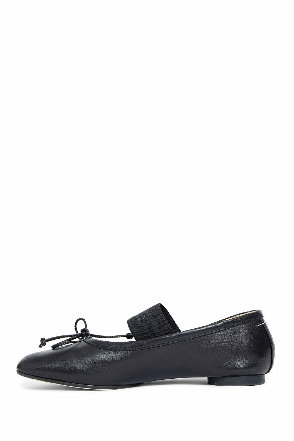 Antonioli MM6 MAISON MARGIELA WOMAN BLACK FLATS