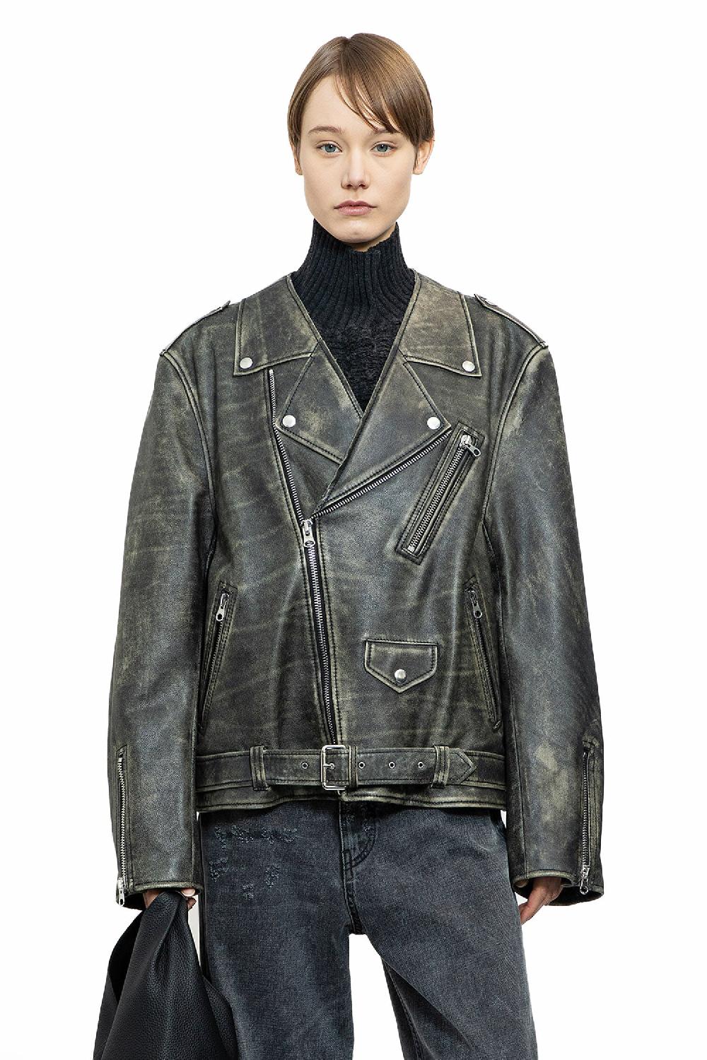 Antonioli MM6 MAISON MARGIELA WOMAN BLACK JACKETS