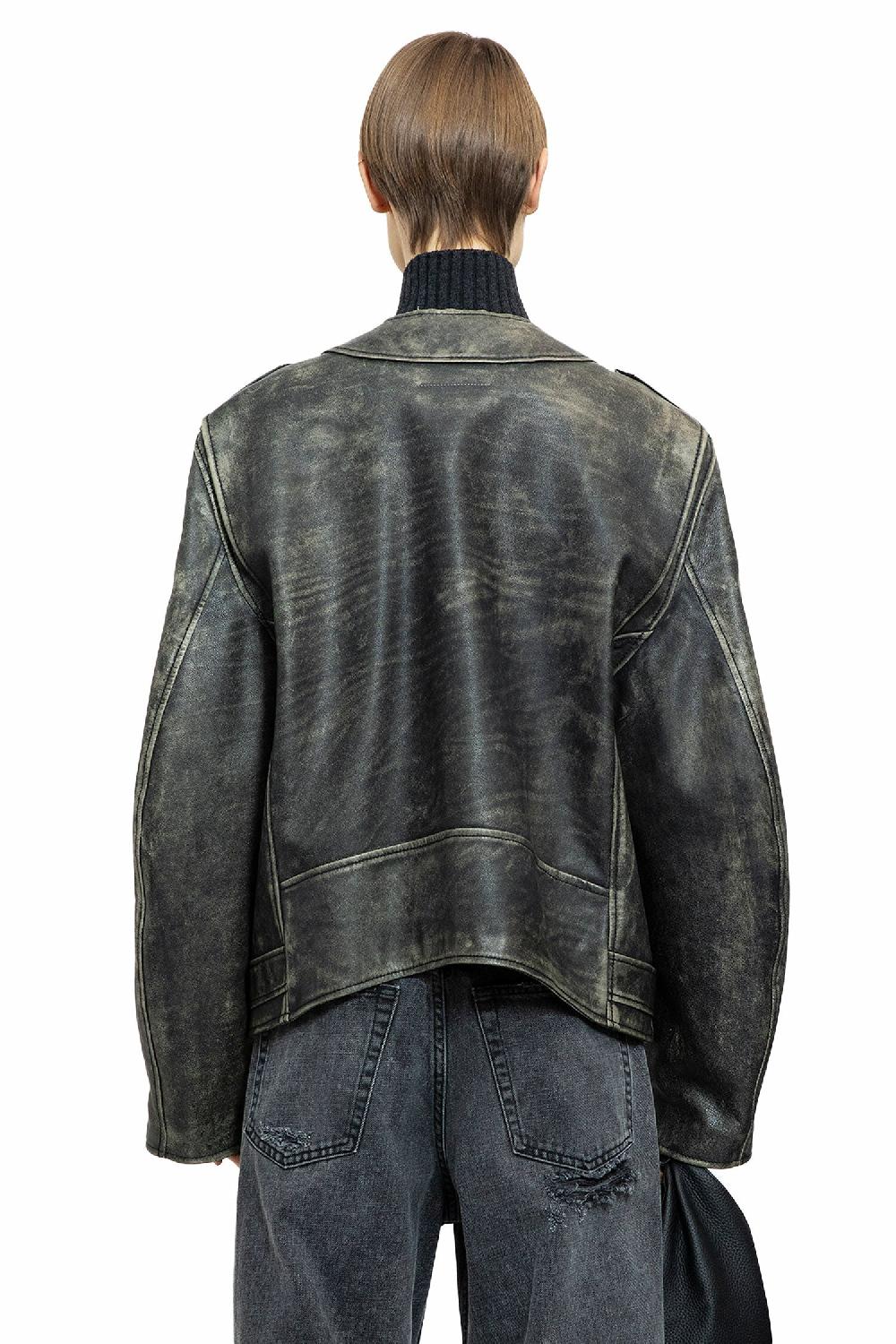 Antonioli MM6 MAISON MARGIELA WOMAN BLACK JACKETS