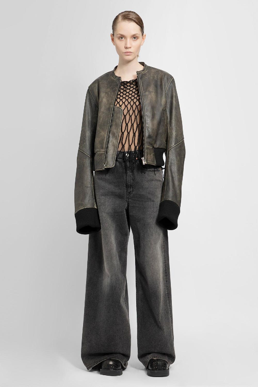 Antonioli MM6 MAISON MARGIELA WOMAN BLACK TOPS