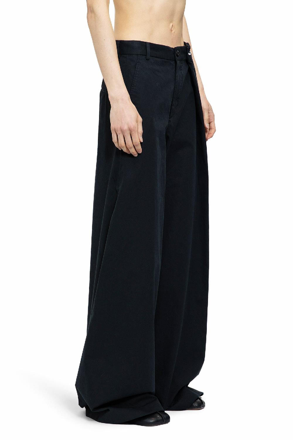 Antonioli MM6 MAISON MARGIELA WOMAN BLACK TROUSERS