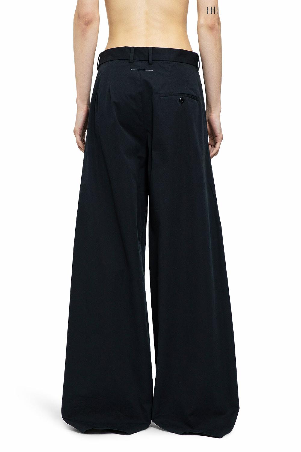 Antonioli MM6 MAISON MARGIELA WOMAN BLACK TROUSERS