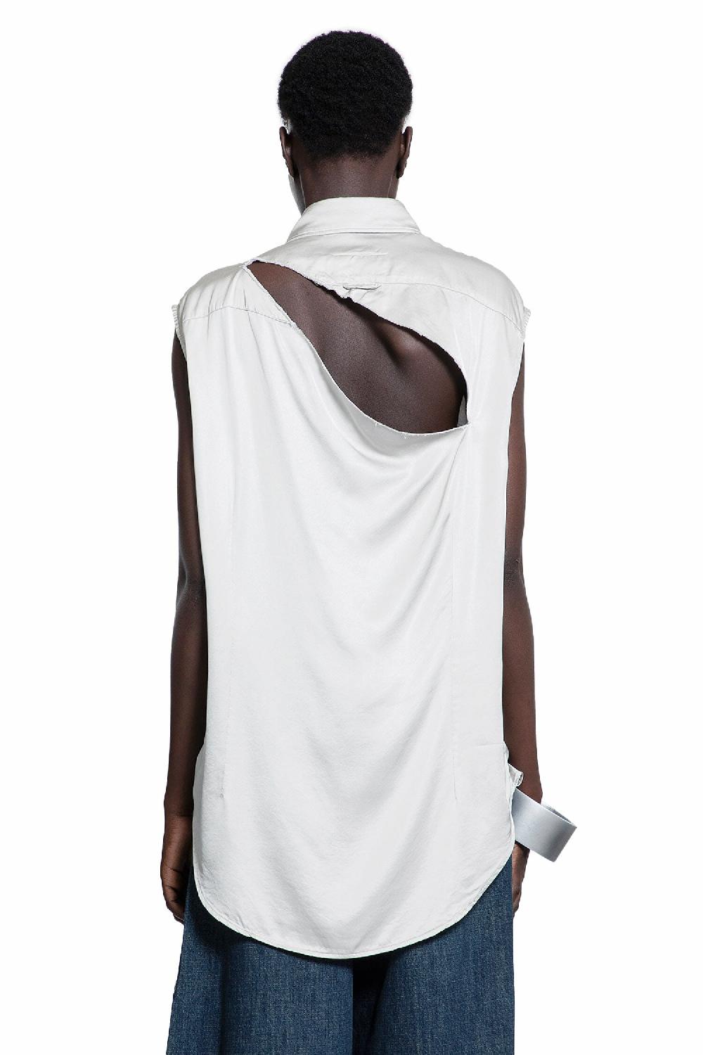 Antonioli MM6 MAISON MARGIELA WOMAN GREY SHIRTS