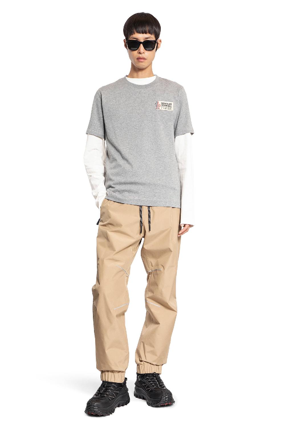 Antonioli MONCLER GRENOBLE MAN BEIGE TROUSERS