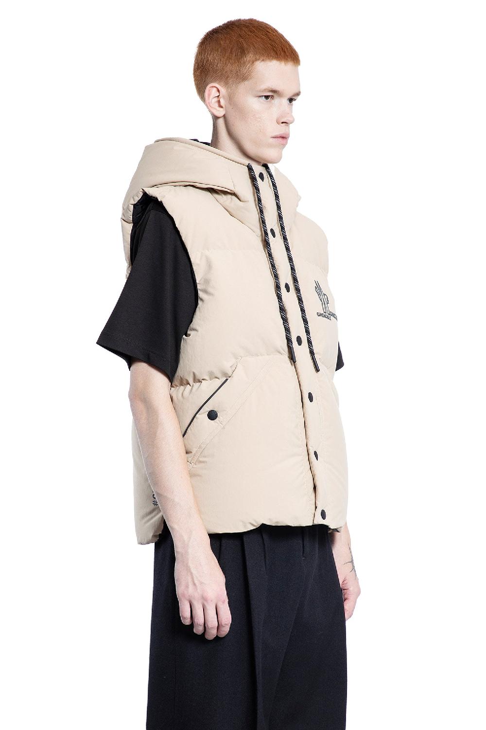 Antonioli MONCLER GRENOBLE MAN BEIGE VESTS