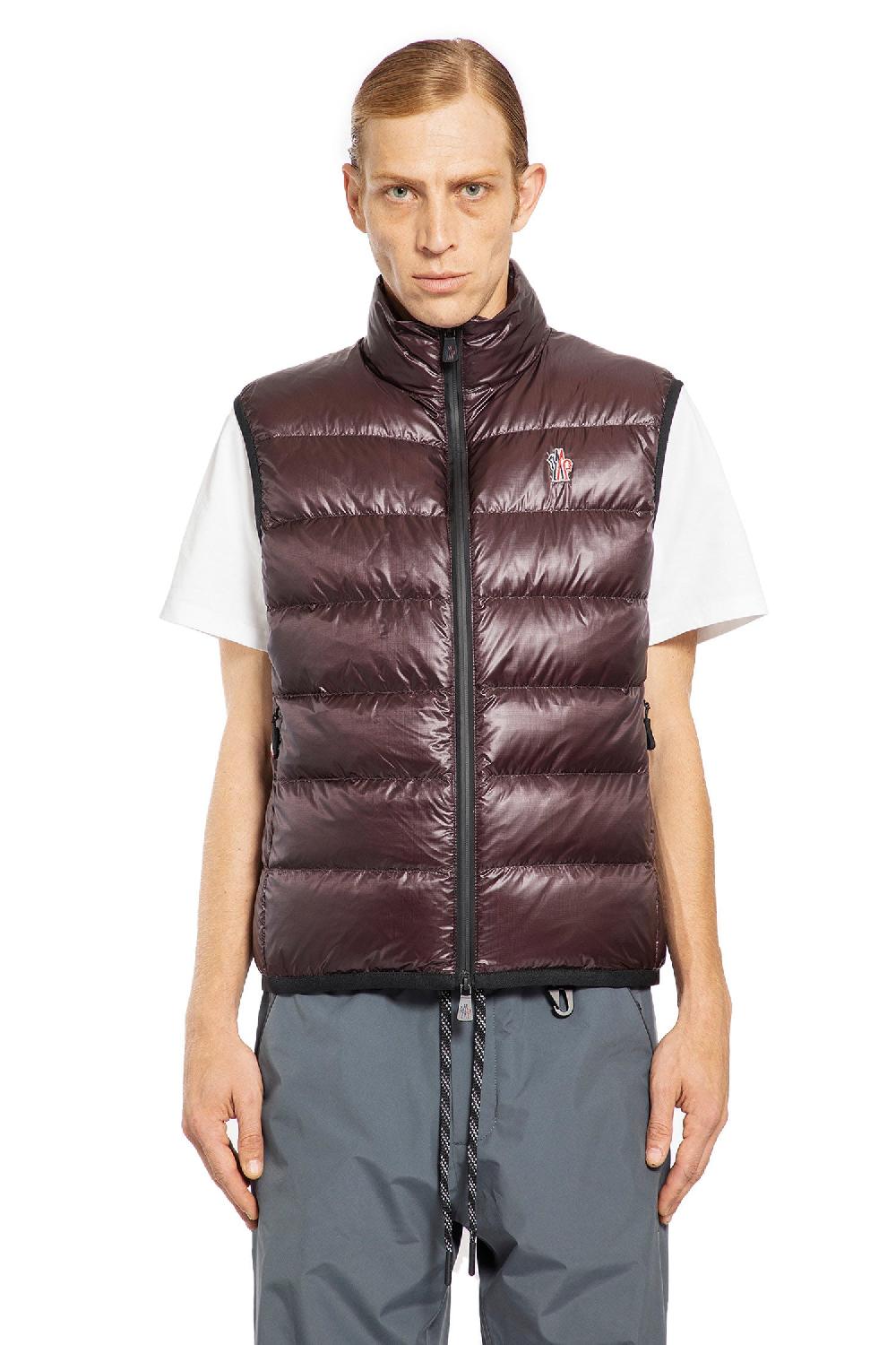 Antonioli MONCLER GRENOBLE MAN BROWN VESTS