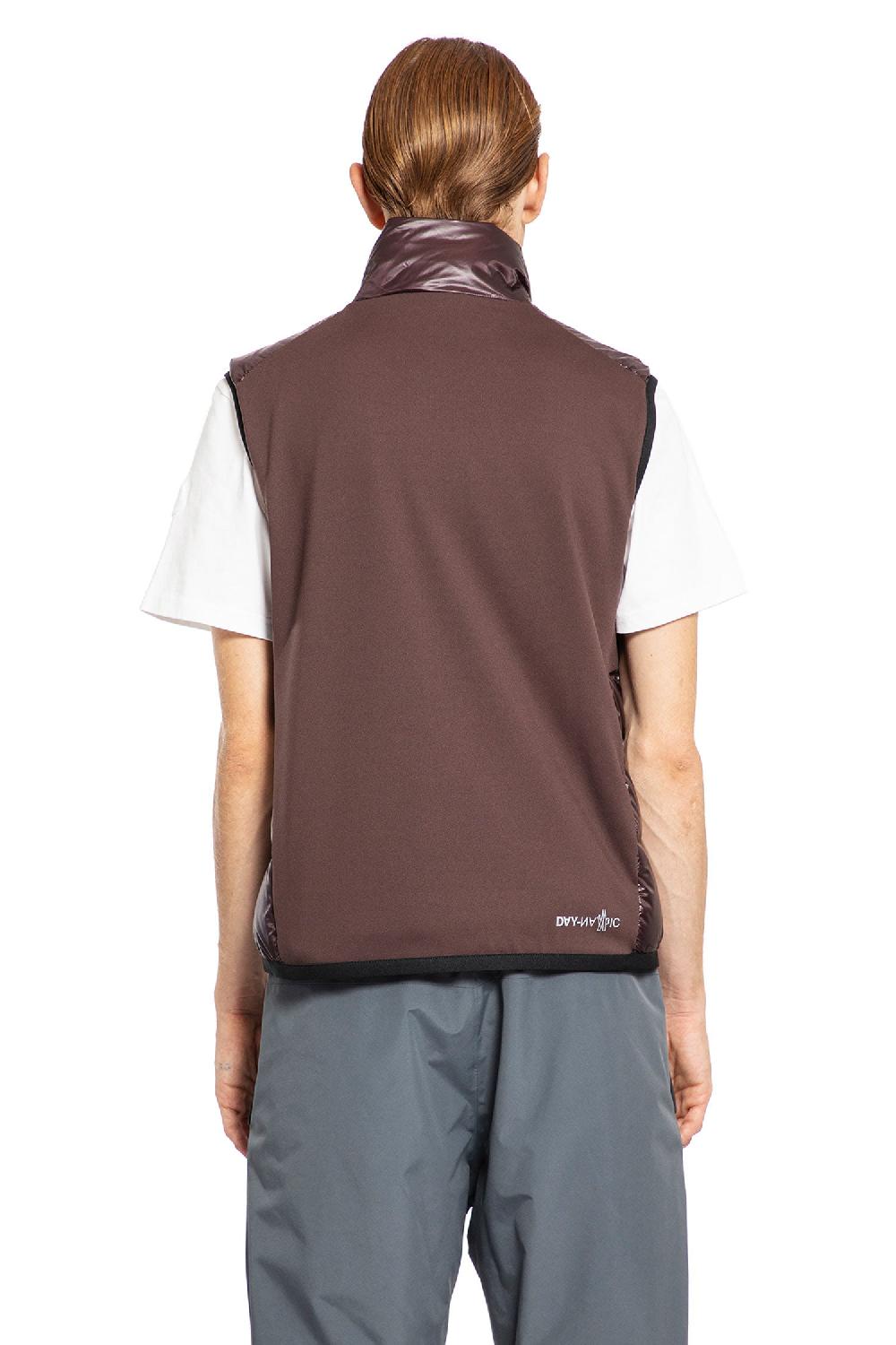 Antonioli MONCLER GRENOBLE MAN BROWN VESTS