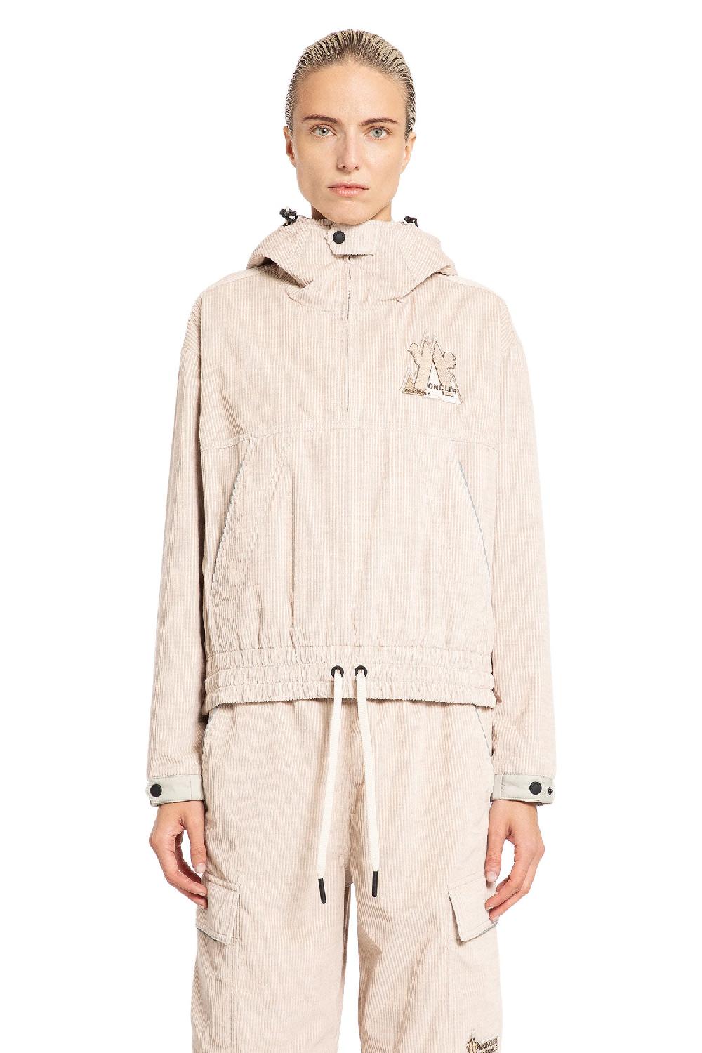 Antonioli MONCLER GRENOBLE WOMAN BEIGE SWEATSHIRTS