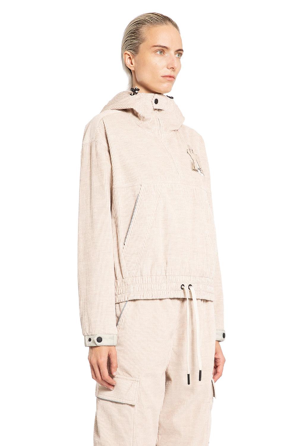 Antonioli MONCLER GRENOBLE WOMAN BEIGE SWEATSHIRTS