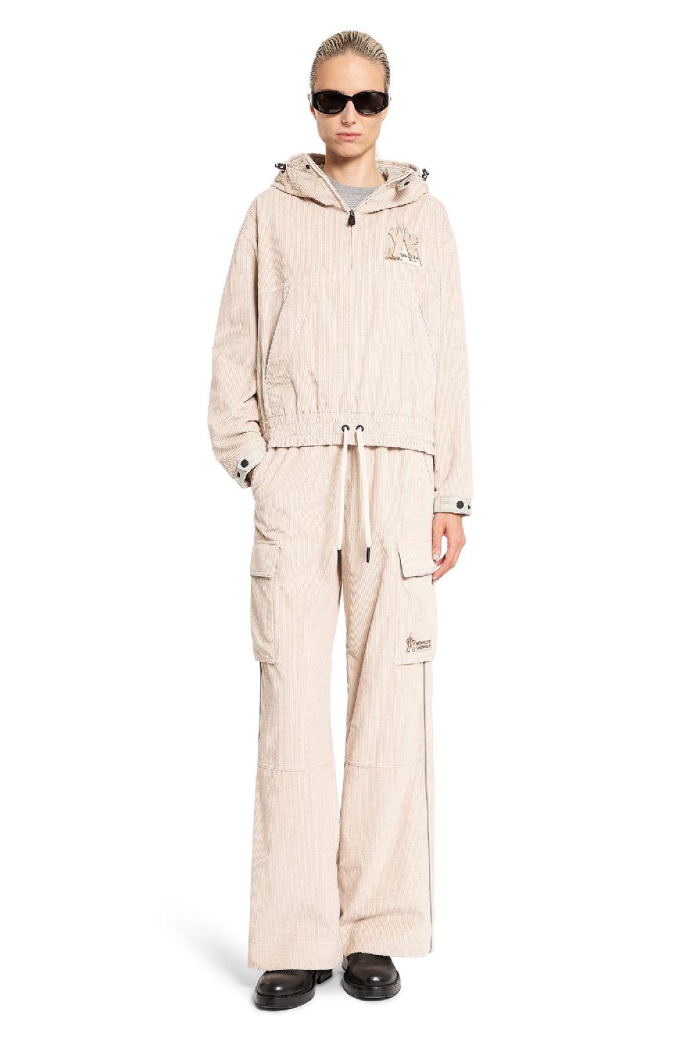 Antonioli MONCLER GRENOBLE WOMAN BEIGE TROUSERS