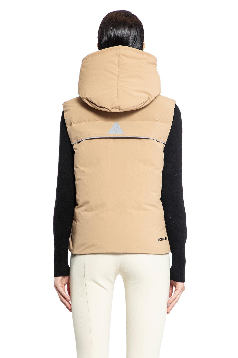 Antonioli MONCLER GRENOBLE WOMAN BEIGE VESTS
