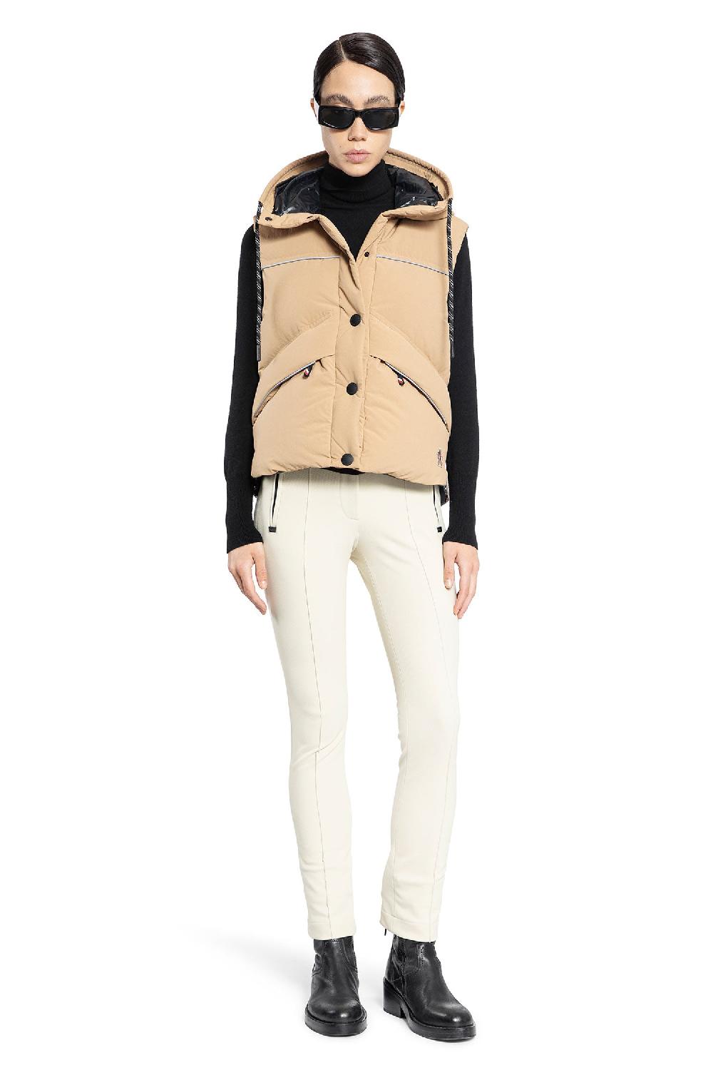 Antonioli MONCLER GRENOBLE WOMAN BEIGE VESTS