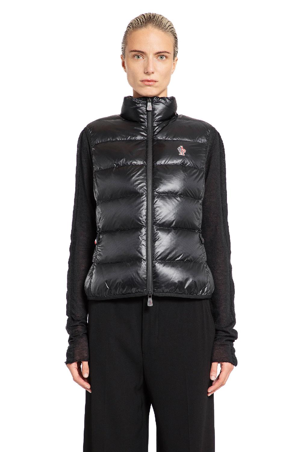 Antonioli MONCLER GRENOBLE WOMAN BLACK VESTS