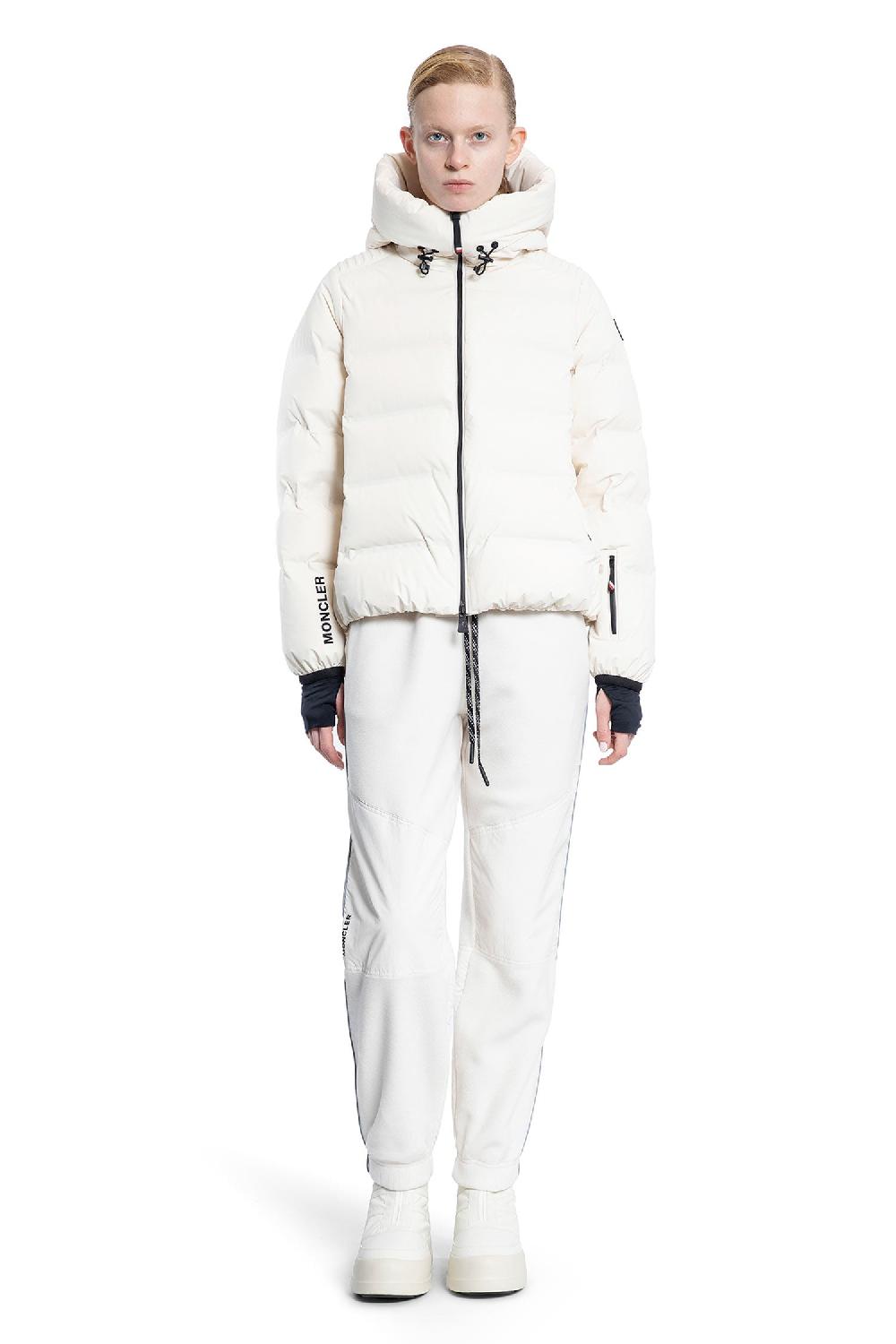 Antonioli MONCLER GRENOBLE WOMAN WHITE TROUSERS