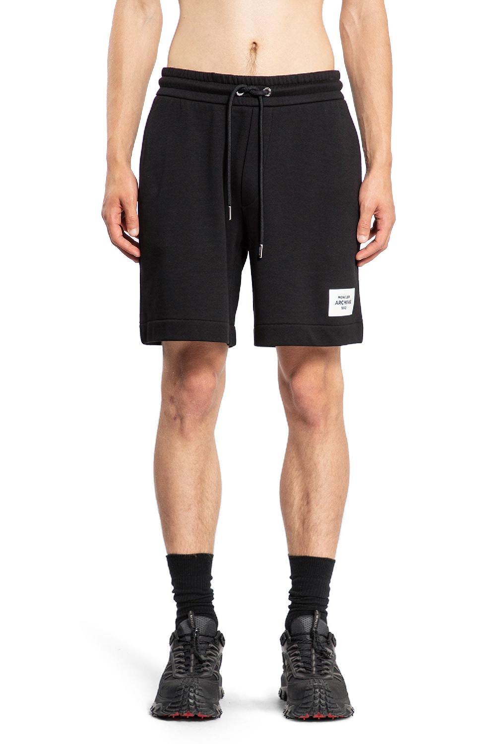 Antonioli MONCLER MAN BLACK SHORTS & SKIRTS