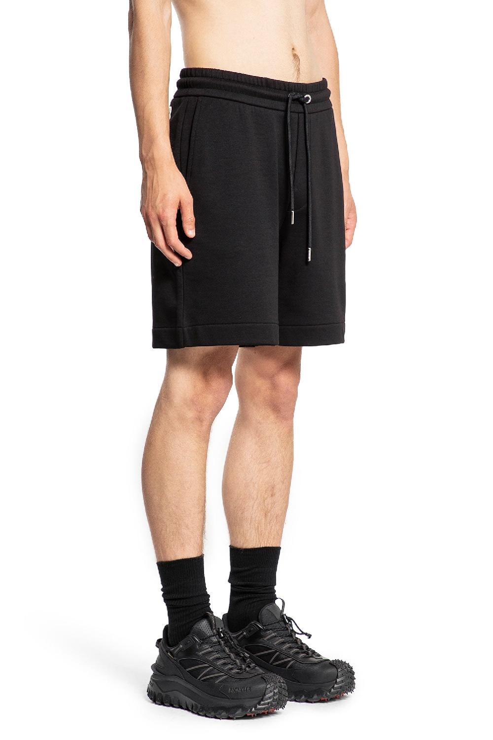 Antonioli MONCLER MAN BLACK SHORTS & SKIRTS