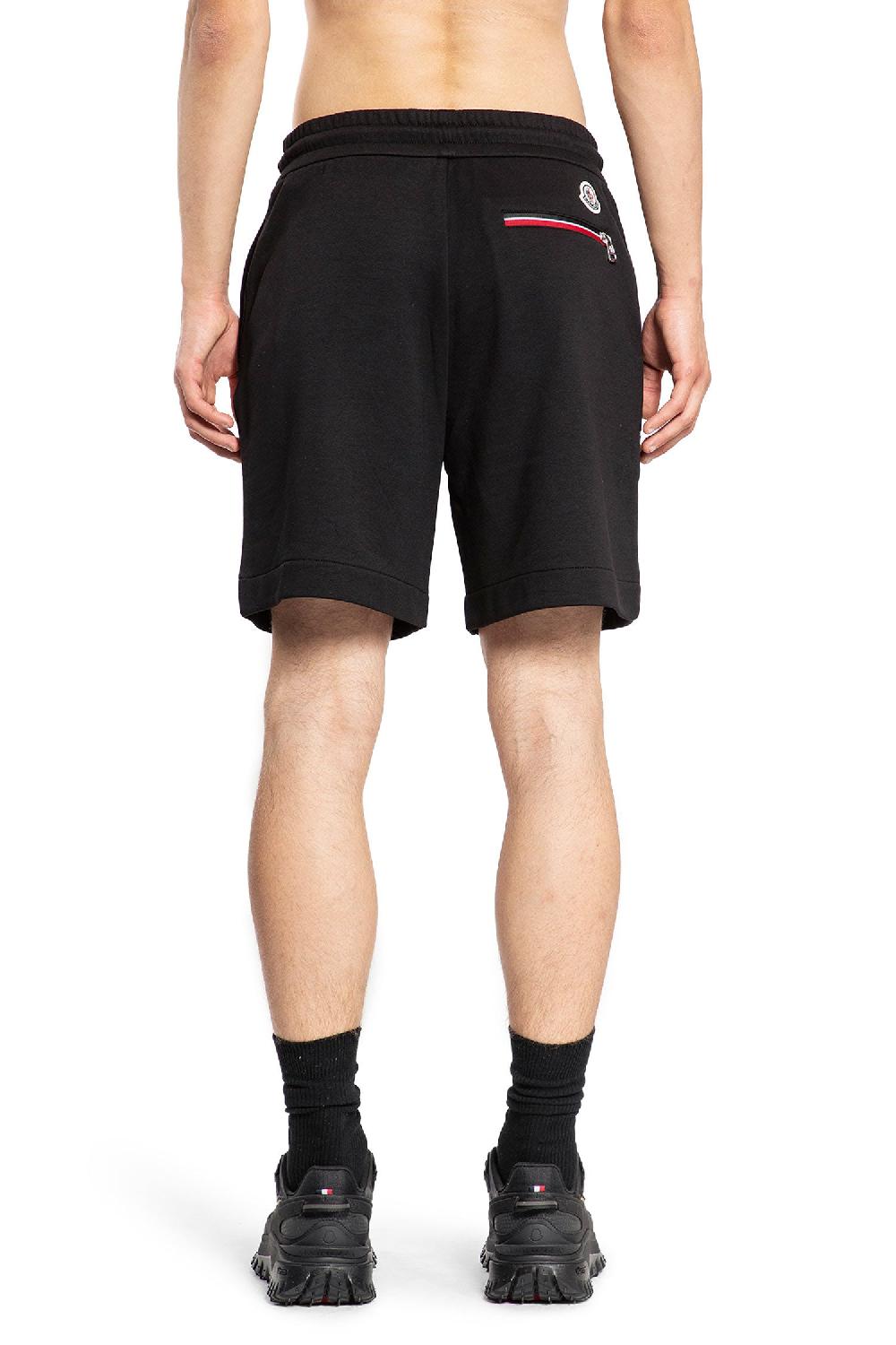 Antonioli MONCLER MAN BLACK SHORTS & SKIRTS